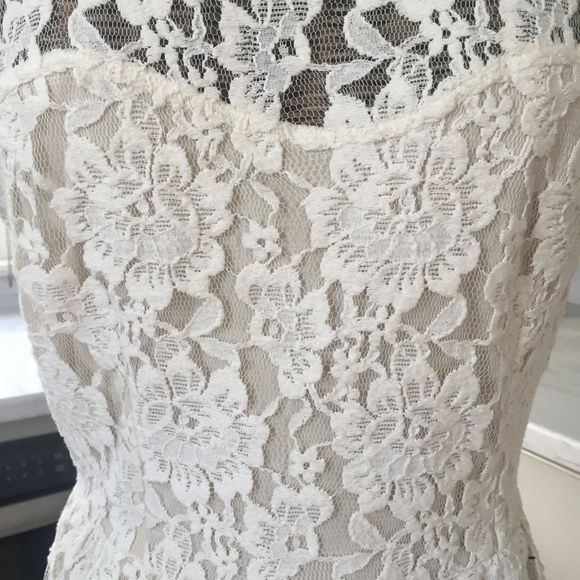 COPY - American Eagle Outfitters Ivory Lace Dress - Picture 7 of 8